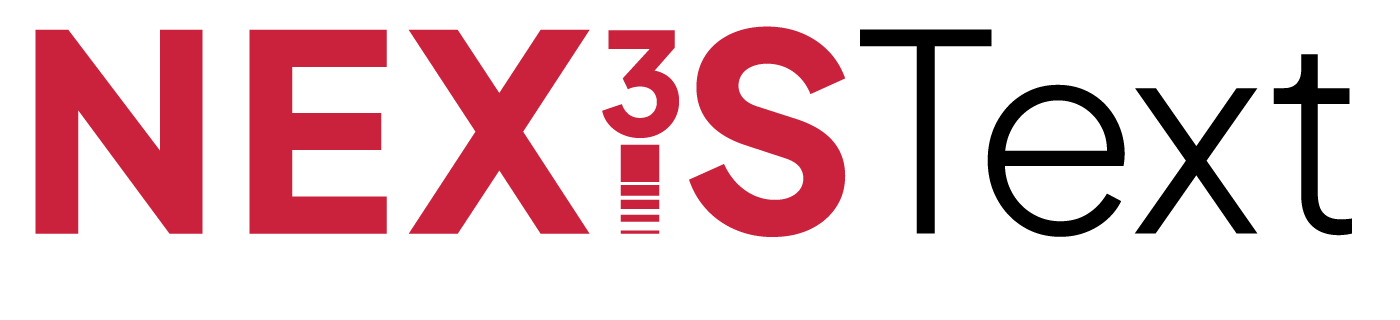 Nex3s Text logo