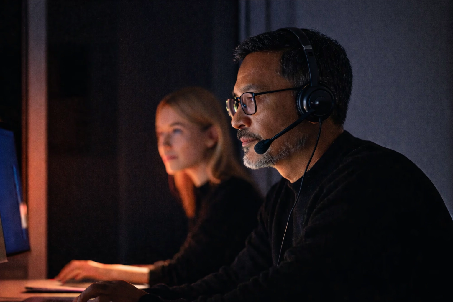 Dispatchers working